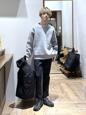 「デート/ロマンティック」｜「アイテム（ジャケット/アウター）」を使った、おのさん（メンズ・175cm）の冬コーディネート