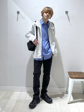 おのさん（メンズ・175cm）の春コーディネート