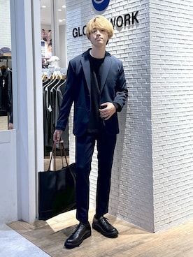 「アイテム（その他シューズ）」を使った、おのさん（メンズ・175cm・20代）の秋コーディネート