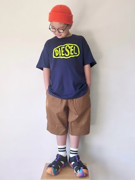 yo_yoさん（キッズ・130cm）の春コーディネート