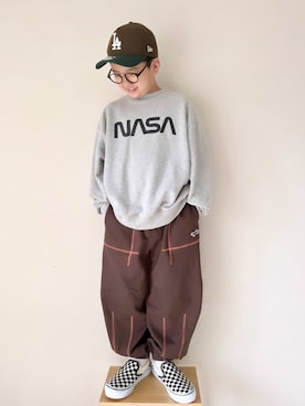 「アイテム（トップス）」を使った、yo_yoさん（キッズ・130cm）の冬コーディネート