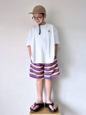 「MARKEY'S（マーキーズ）のアイテム」を使った、yo_yoさん（キッズ・130cm）の春コーディネート