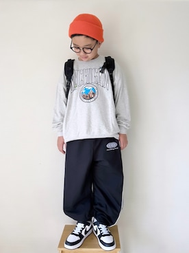 「アイテム（トップス）」を使った、yo_yoさん（キッズ・130cm）の秋コーディネート