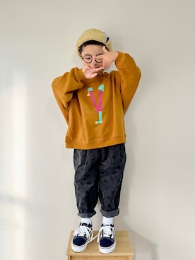 yo_yoさん（キッズ・110cm）の冬コーディネート