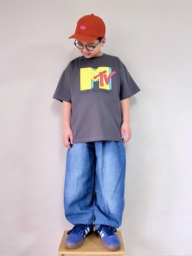 「GLOBAL WORK（グローバルワーク）のアイテム」を使った、yo_yoさん（キッズ・130cm）の冬コーディネート