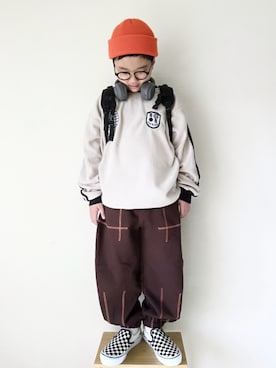 「アイテム（シューズ）」を使った、yo_yoさん（キッズ・130cm）の冬コーディネート