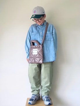 「アイテム（パンツ）」を使った、yo_yoさん（キッズ・127cm）の夏コーディネート