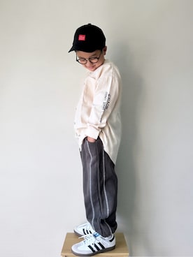 yo_yoさんの（NEW BALANCE | ニューバランス）を使ったコーディネート