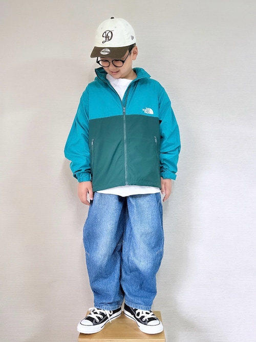 「THE NORTH FACE（ザノースフェイス）の＜THE NORTH FACE＞コンパクトジャケット / キッズ 130cm-160cm（マウンテンパーカー）」を使った、yo_yoさん（キッズ・130cm）の秋コーディネート
