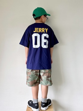「PENNEYS（ぺニーズ）のアイテム」を使った、yo_yoさん（キッズ・130cm）の夏コーディネート