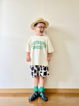 「アイテム（その他）」を使った、yo_yoさん（キッズ・100cm）の夏コーディネート