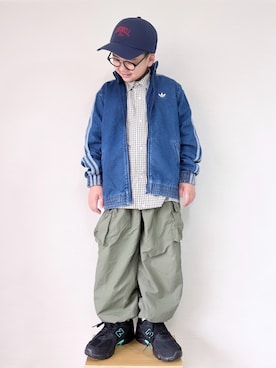 yo_yoさん（キッズ・130cm）の春コーディネート