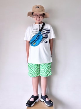 yo_yoさん(キッズ・130cm)の夏コーディネート