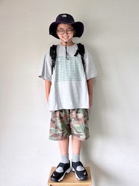 「PENNEYS（ぺニーズ）のアイテム」を使った、yo_yoさん（キッズ・130cm）の夏コーディネート