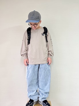 「アイテム（バッグ）」を使った、yo_yoさん（キッズ・130cm）の秋コーディネート