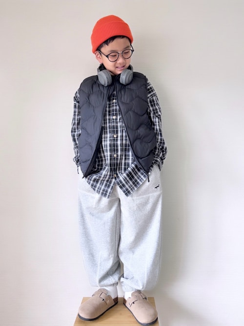 WEB限定】【KIDS】【FOX×TYPY】配色ステッチスウェットパンツ