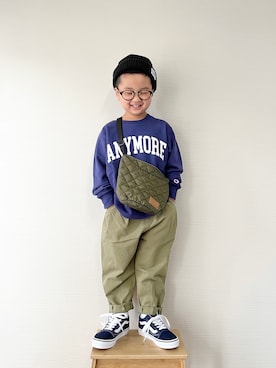 「DAISO（DAISO）のアイテム」を使った、yo_yoさん（キッズ・110cm）の秋コーディネート