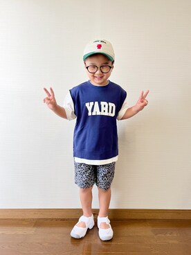 yo_yoさん（キッズ・100cm）の夏コーディネート