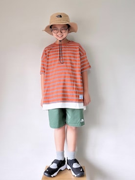 「PENNEYS（ぺニーズ）のアイテム」を使った、yo_yoさん（キッズ・130cm）の夏コーディネート