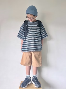 「アイテム（レッグウェア）」を使った、yo_yoさん（キッズ・127cm）の秋コーディネート