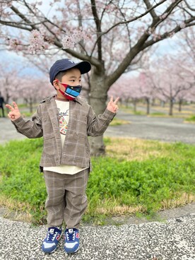 「アイテム（その他）」を使った、yo_yoさん（キッズ・100cm）の春コーディネート