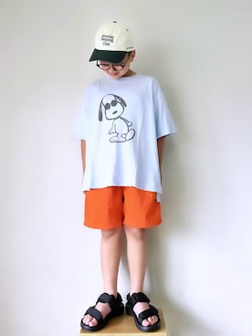 yo_yoさん（キッズ・130cm）の夏コーディネート