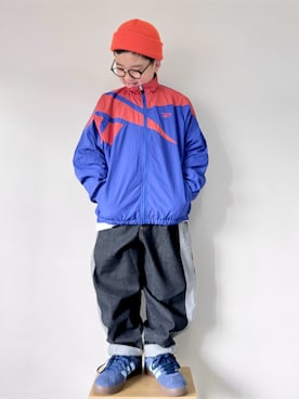 「GEORGE'S（ジョージズ）のアイテム」を使った、yo_yoさん（キッズ・130cm）の春コーディネート