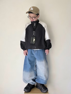 yo_yoさん(キッズ・130cm)の冬コーディネート