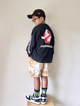 「アイテム（トップス）」を使った、yo_yoさん（キッズ・127cm）の夏コーディネート