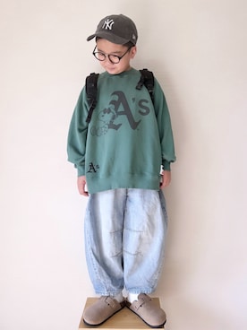 yo_yoさん（キッズ・130cm）の冬コーディネート