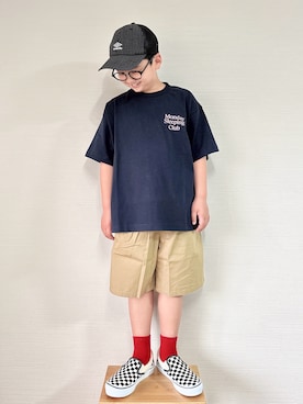 「BREEZE（ブリーズ）のアイテム」を使った、yo_yoさん（キッズ・130cm）の春コーディネート