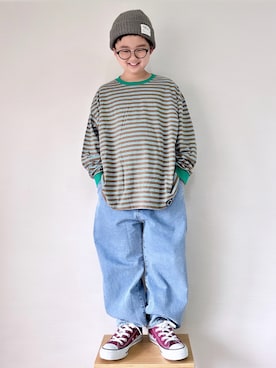 yo_yoさん（キッズ・130cm）の春コーディネート