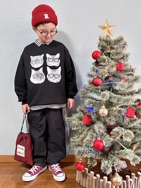 「アイテム（インテリア）」を使った、yo_yoさん（キッズ・130cm）の冬コーディネート