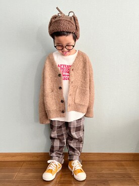 yo_yoさん（キッズ・100cm）の冬コーディネート