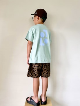 「FREAK'S STORE（フリークスストア）のアイテム（シューズ）」を使った、yo_yoさん（キッズ・120cm）の夏コーディネート