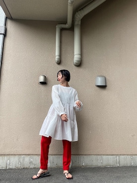 「Anna Kerry（アンナケリー）のアイテム」を使った、rink.appleさん（レディース・150cm）の夏コーディネート