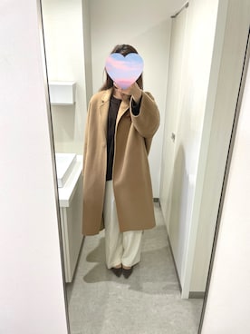 「evernavy（エバーネイビー）のアイテム」を使った、saya.♡さん（レディース・156cm）の冬コーディネート