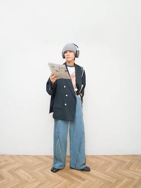 「L.L.Bean（エルエルビーン）のアイテム」を使った、Naotoさん（メンズ・165cm）の春コーディネート