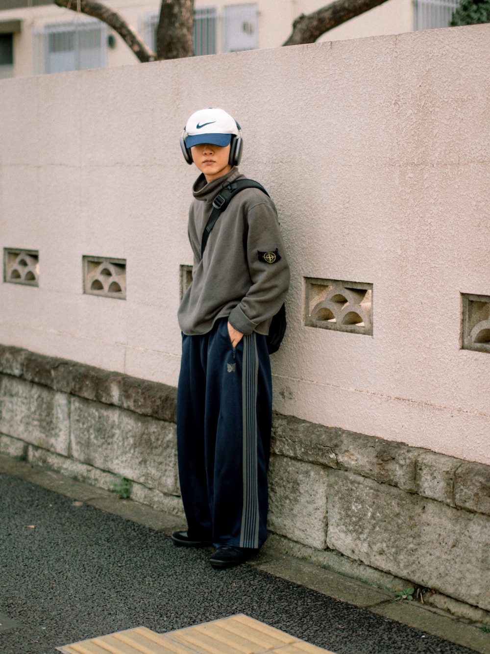 ワ*ン様 ストーンアイランド スウェット グレー Sサイズ stone islandスウェット