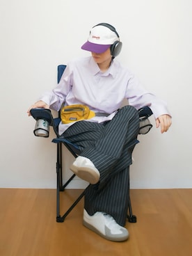 「FRUIT OF THE LOOM（フルーツオブザルーム）のアイテム」を使った、Naotoさん（メンズ・165cm）の秋コーディネート