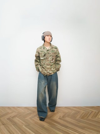 「The Role design(ザロールデザイン)の【 The Role design / ザ・ロールデザイン 】 PLANE RIB SOCKS MENS / プレーン リブソックス メンズ(ソックス/靴下)」を使った、Naotoさん(メンズ・165cm)の冬コーディネート