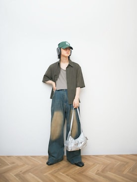 「アイテム（ソックス/靴下）」を使った、Naotoさん（メンズ・165cm）の夏コーディネート