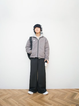 「アイテム（メイクアップ）」を使った、Naotoさん（メンズ・165cm）の冬コーディネート