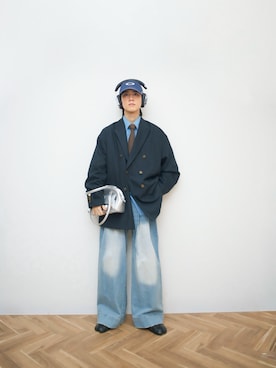 「アイテム（PC・スマホグッズ/家電）」を使った、Naotoさん（メンズ・165cm）の秋コーディネート