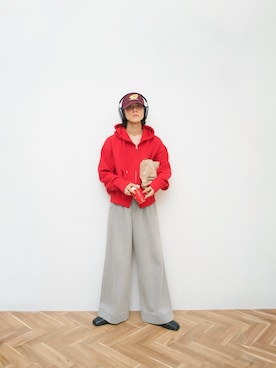 「The Role design（ザロールデザイン）の【 The Role design / ザ・ロールデザイン 】 PLANE RIB SOCKS MENS / プレーン リブソックス メンズ（ソックス/靴下）」を使った、Naotoさん（メンズ・165cm）の秋コーディネート