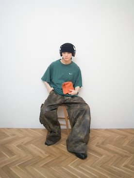 「アイテム（メイクアップ）」を使った、Naotoさん（メンズ・165cm）の春コーディネート