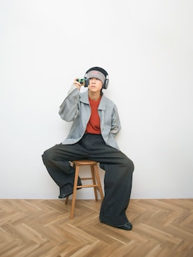 「EMMA CLOTHES（エマクローズ）のアイテム」を使った、Naotoさん（メンズ・165cm）の春コーディネート