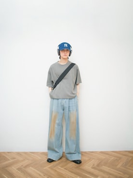 「SINSS（シンス）のアイテム」を使った、Naotoさん（メンズ・165cm）の春コーディネート