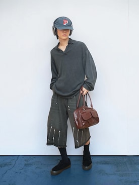 「VANS(バンズ)のアイテム」を使った、Naotoさん(メンズ・165cm)の秋コーディネート