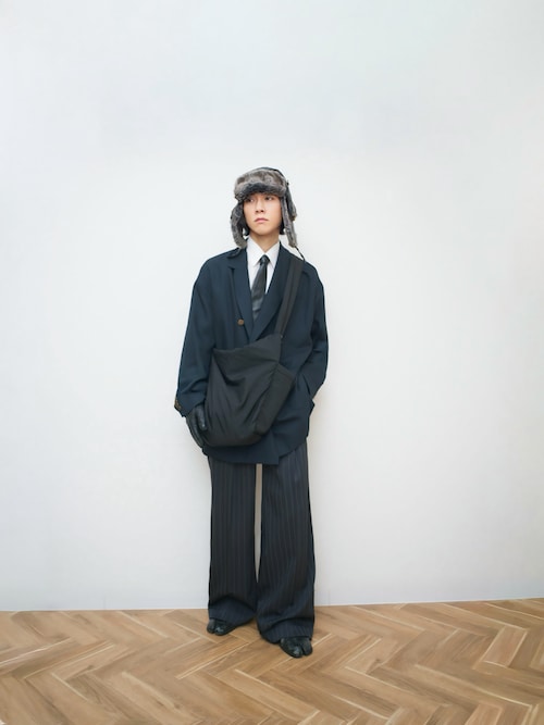 Refined Sheep Leather Tie / シープレザーネクタイ【本革】（ネクタイ